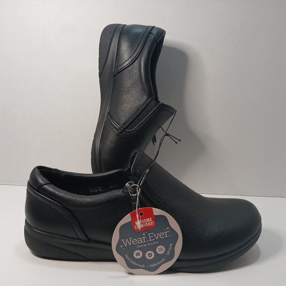 Men's Black Slip-On Shoes